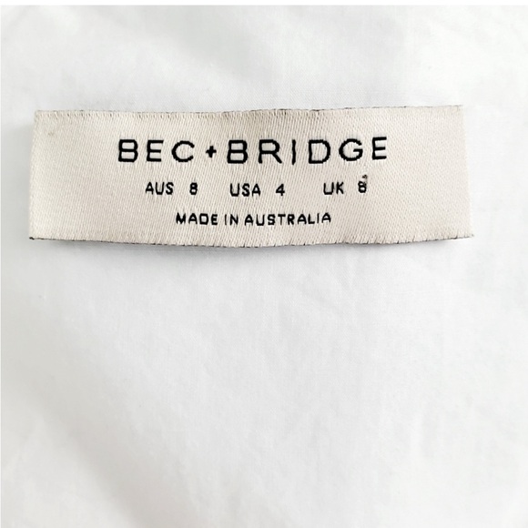 BEC & BRIDGE STRAPLESS MIDI DRESS - Picture 7 of 9